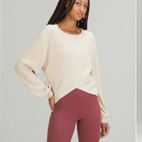 Lululemon Reversible Crossover Sweater